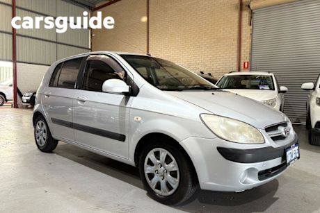 Silver 2007 Hyundai Getz Hatch 1.6 TB UPGRADE