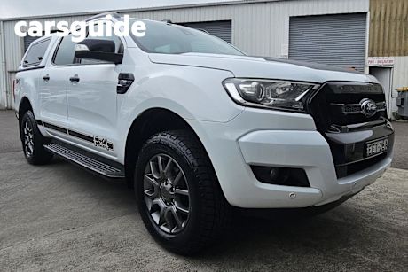 White 2018 Ford Ranger Dual Cab Utility FX4 Special Edition (5 YR)