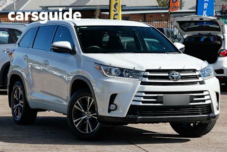 White 2019 Toyota Kluger Wagon GX (4X2)