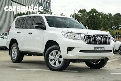 White 2021 Toyota Landcruiser Prado Wagon GX 7 Seat