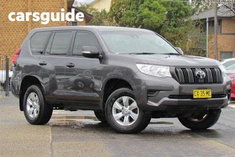 Grey 2020 Toyota Landcruiser Prado Wagon GX