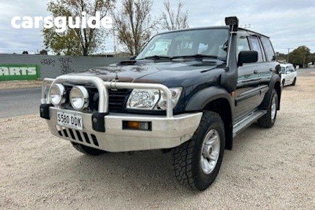 Blue 2002 Nissan Patrol Wagon ST Plus (4X4)