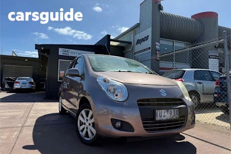 Brown 2011 Suzuki Alto Hatchback GLX