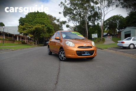 Gold 2011 Nissan Micra Hatchback ST