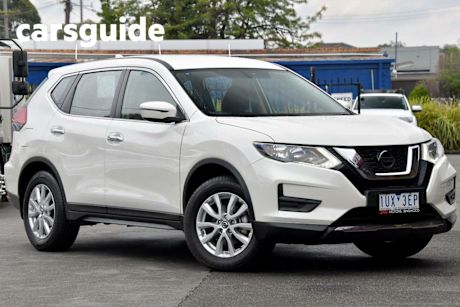 White 2021 Nissan X-Trail Wagon ST (2WD)