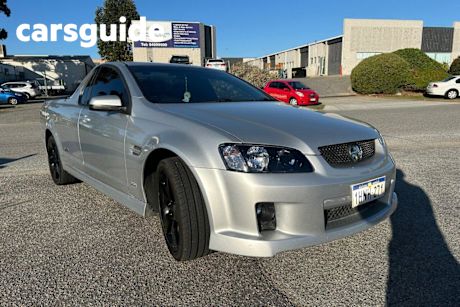 Silver 2009 Holden Commodore Utility SS-V