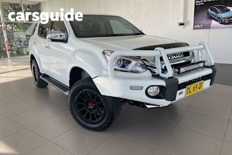 White 2018 Isuzu MU-X Wagon LS-U (4X4)