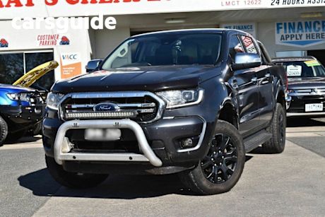 Grey 2020 Ford Ranger Double Cab Pick Up XLT 2.0 (4X4)