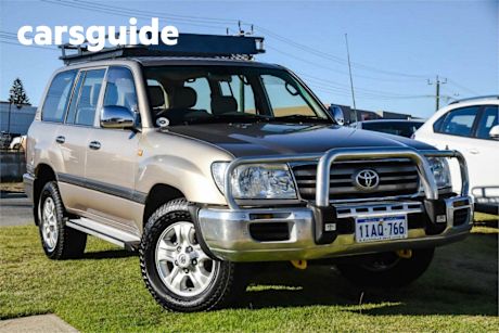 Gold 2007 Toyota Landcruiser Wagon GXL (4X4)