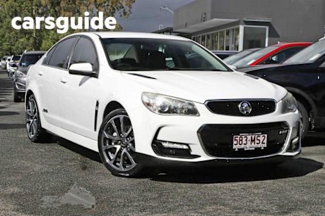 White 2016 Holden Commodore Sedan SS-V