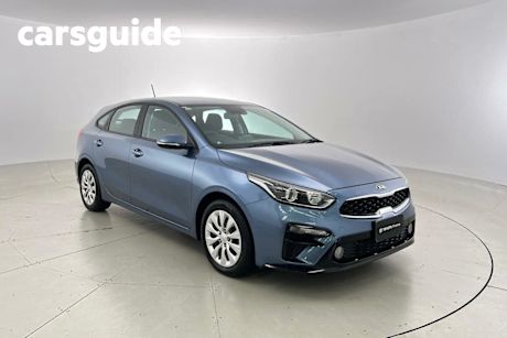 Blue 2021 Kia Cerato Hatchback S