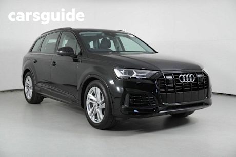 Black 2022 Audi Q7 Wagon 45 TDI Quattro Mhev
