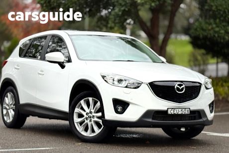 White 2012 Mazda CX-5 Wagon Grand Tourer (4X4)