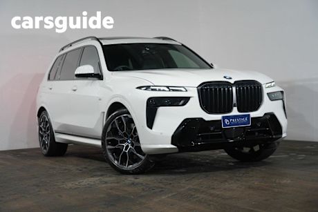 White 2023 BMW X7 Wagon Xdrive40D M Sport Mhev