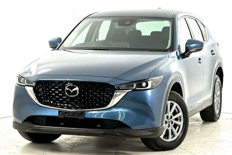 Blue 2023 Mazda CX-5 Wagon Maxx Sport (awd)