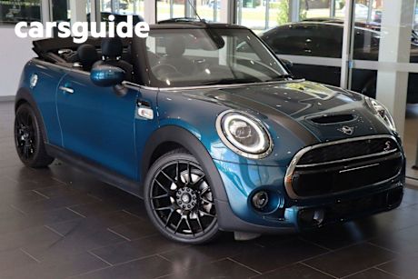 Blue 2020 Mini Convertible Convertible Cooper S Sidewalk Edition