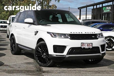 White 2018 Land Rover Range Rover Sport Wagon SD4 SE