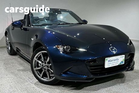 Blue 2023 Mazda MX-5 Convertible G20 Roadster GT