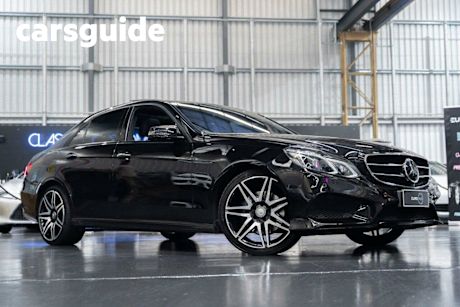 Black 2015 Mercedes-Benz E250 Sedan