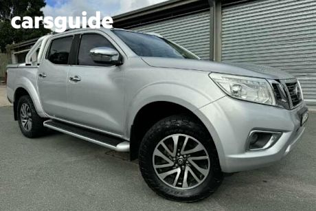 Silver 2016 Nissan Navara Dual Cab Utility ST-X (4X4) (sunroof)