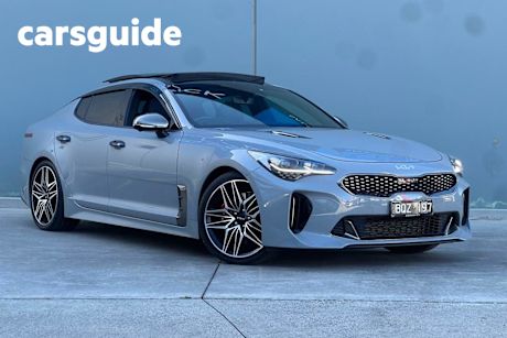 Grey 2021 Kia Stinger Sedan GT (black Leather)
