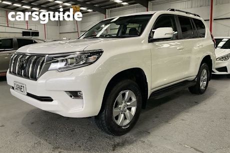White 2023 Toyota Landcruiser Prado Wagon GXL