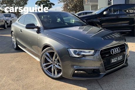 Grey 2016 Audi A5 Coupe 3.0 TDI Quattro