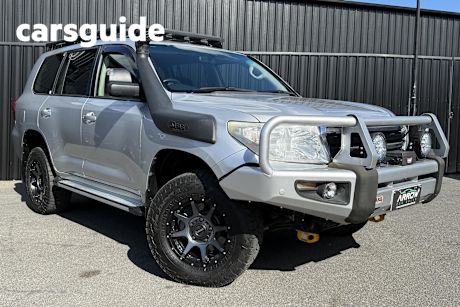Silver 2012 Toyota Landcruiser Wagon GXL (4X4)