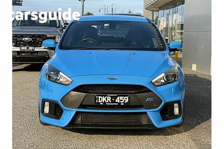 Blue 2017 Ford Focus Hatchback RS
