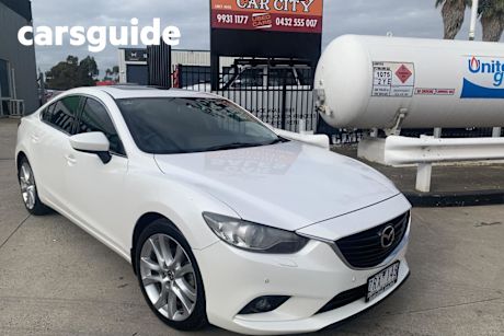 White 2012 Mazda 6 Sedan GT
