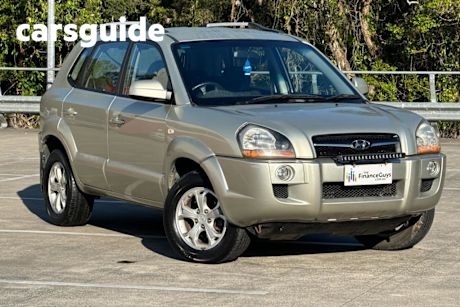 Silver 2009 Hyundai Tucson Wagon SX