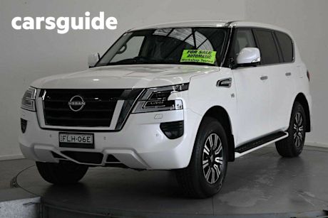 White 2022 Nissan Patrol Wagon TI (4X4)