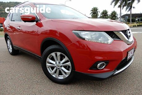 Red 2014 Nissan X-Trail Wagon ST-L (4X4)