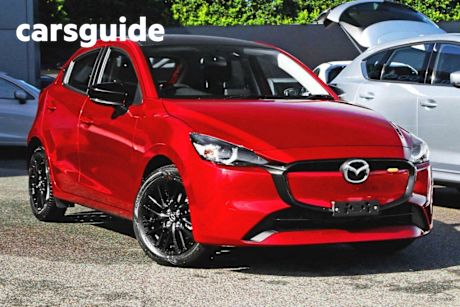 Red 2024 Mazda 2 Hatchback G15 Pure SP