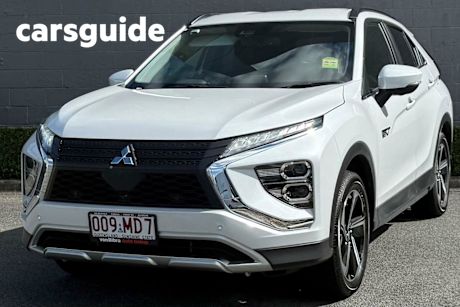 White 2023 Mitsubishi Eclipse Cross Wagon PHEV AWD Aspire