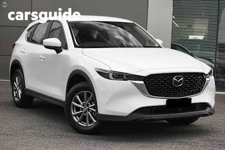 White 2024 Mazda CX-5 Wagon G25 Maxx Sport (fwd)