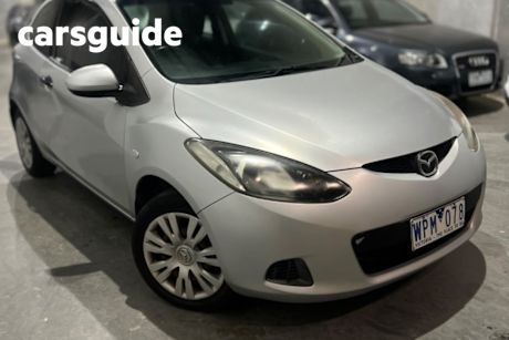 Grey 2008 Mazda 2 Hatchback NEO