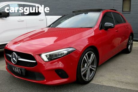 Red 2019 Mercedes-Benz A250 Hatchback 4Matic Limited Edition