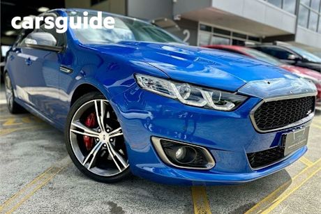 Blue 2015 Ford Falcon Sedan XR8