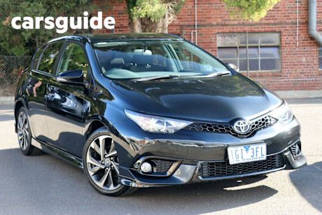 Black 2015 Toyota Corolla Hatchback SX