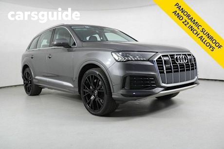 Grey 2023 Audi Q7 Wagon 45 TDI Quattro Mhev