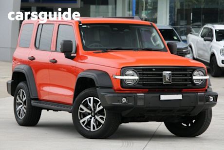 Orange 2023 GWM Tank 300 Wagon Ultra Petrol