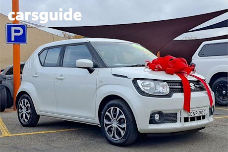 White 2016 Suzuki Ignis Wagon GL