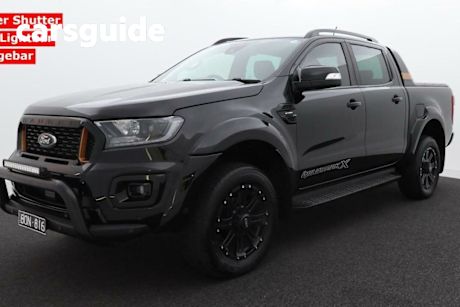 Black 2021 Ford Ranger Double Cab Pick Up Wildtrak X 2.0 (4X4)