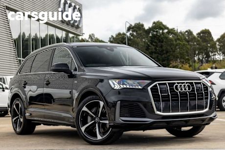 Black 2023 Audi Q7 Wagon 55 Tfsi S Line Quattro Mhev