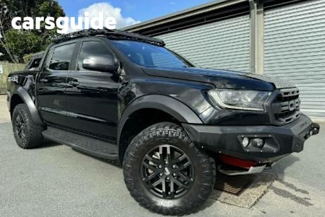 Black 2020 Ford Ranger Double Cab Pick Up Raptor 2.0 (4X4)