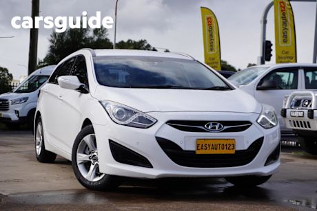White 2012 Hyundai I40 Wagon Active