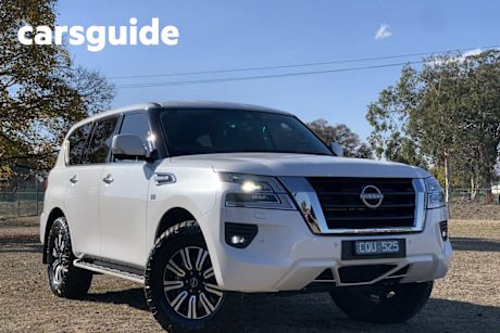 White 2023 Nissan Patrol Wagon TI (4X4)