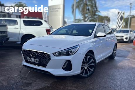 White 2017 Hyundai I30 Hatchback Elite