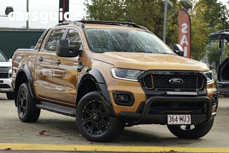 Orange 2022 Ford Ranger Double Cab Pick Up Wildtrak 2.0 (4X4)